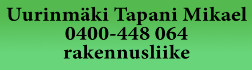 Uurinmäki Tapani Mikael logo